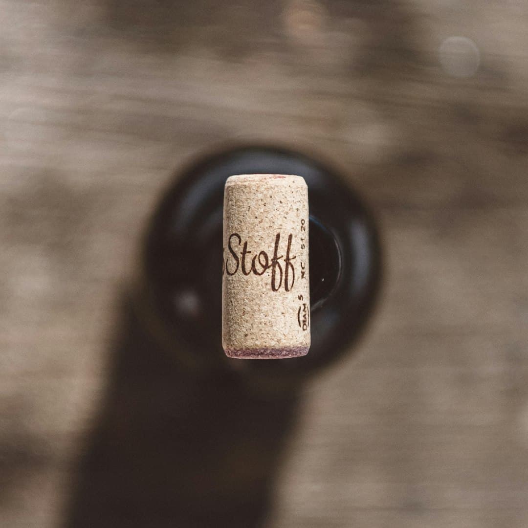 A macro of a cork pulled from a bottle.